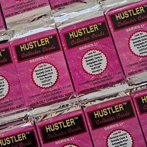 Vintage Hustler Magazine 1993 Collector Trading Cards Series II Lot of 3 Packs